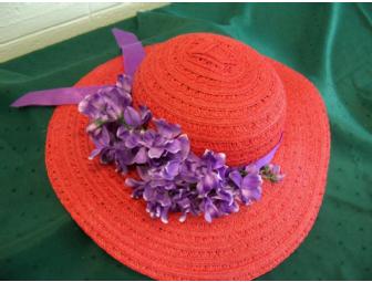 $30 gift card to Salon Sei Bella along with a 'Red Hat' theme basket