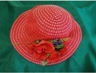$30 gift card to Salon Sei Bella along with a 'Red Hat' theme basket