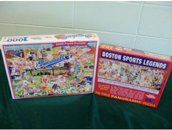 Coupon for an oil change at 'Lawless' accompanied by a sports theme gift basket