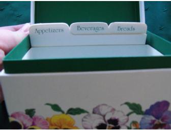 $25 Gift Card to the Woburn Florist accompanied by a pansy theme gift basket