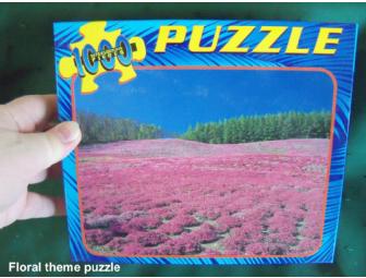 'In the Pink' theme basket features a capodimonte rose