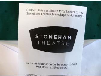 Theater Basket - includes a pair of tickets to 'Stoneham Theatre'