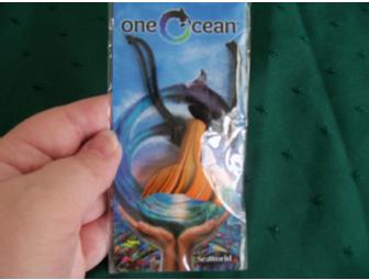 Two admissions to the New England Aquarium with a fun 'sea' basket included