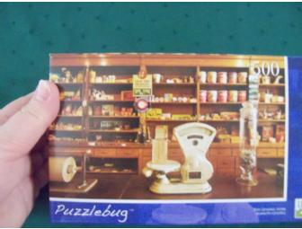 Antique wooden trunk (estimated mid 1800's) filled with vintage items