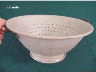 Antique wooden trunk (estimated mid 1800's) filled with vintage items