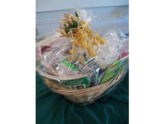 Children's Basket includes a coupon for a free large pizza at Papa Gino's