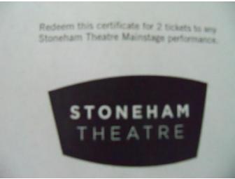 Pair of Stoneham Theater Tickets along with a limited edition 'Ducks' framed art