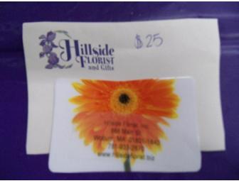 Garden Theme Basket with $25 Hillside Florist Gift Card
