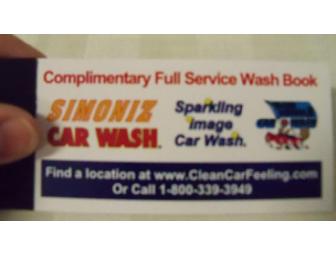 Simoniz Book of Full Service Washes and a gift basket of Winter items
