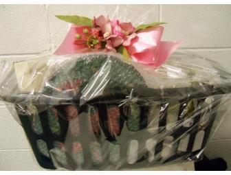 Garden Theme Basket with $25 Hillside Florist Gift Card