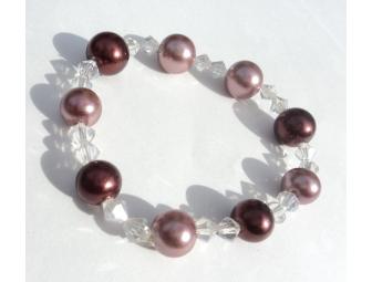 Pearl & Crystal Bracelet