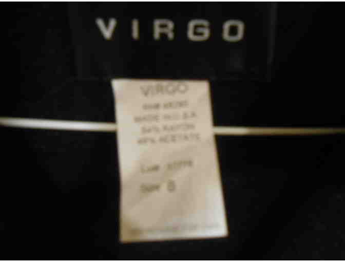 Virgo Black & Patch Dress Shirt