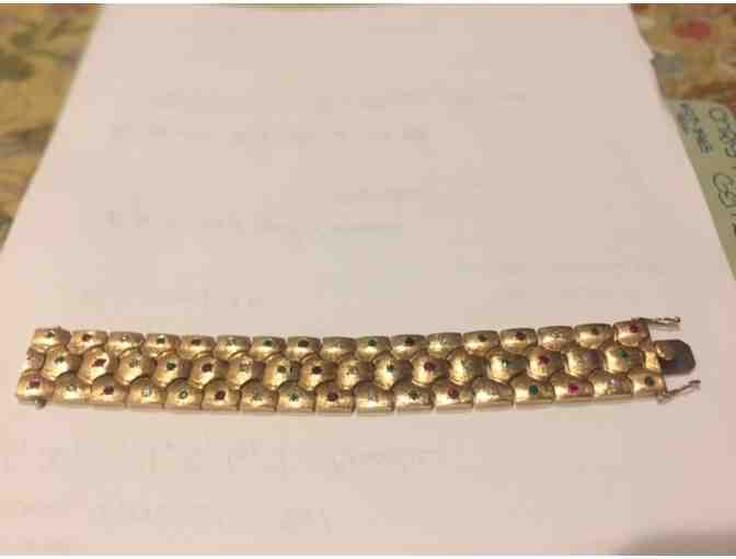 Lady's 18kt Yellow Gold Bracelet w/ Appraisal