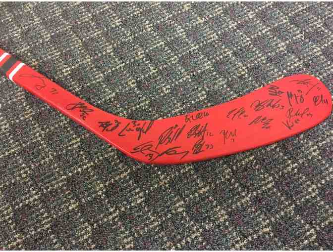 Carolina Hurricanes Team Autographed Hockey Stick