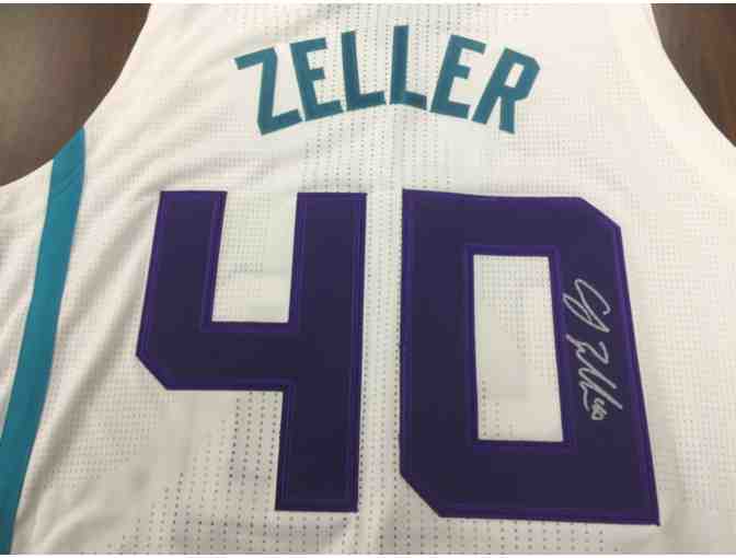 Cody Zeller (Charlotte Hornets) Autographed Official Team Jersey