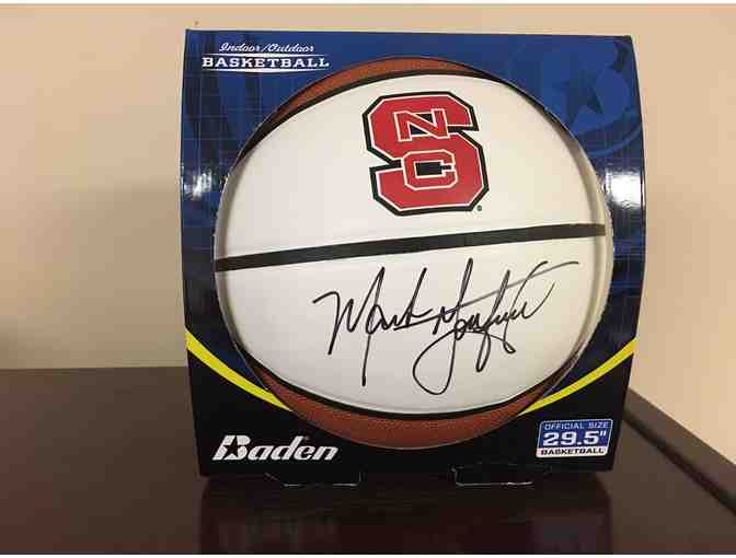 NCSU Basketball  Coach - Mark Gottfried Autographed Basketball