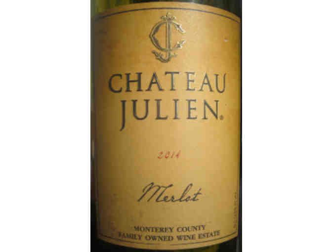 Case of Chateau Julien Merlot (9 bottles) donated by the Angus Barn