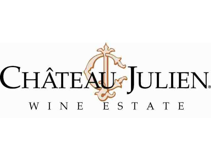 Case of Chateau Julien Merlot (9 bottles) donated by the Angus Barn