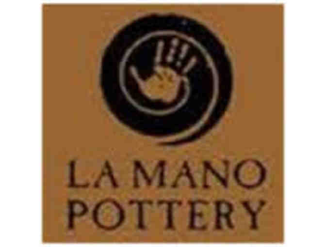 Private Handbuilding Lesson for Two at La Mano Pottery