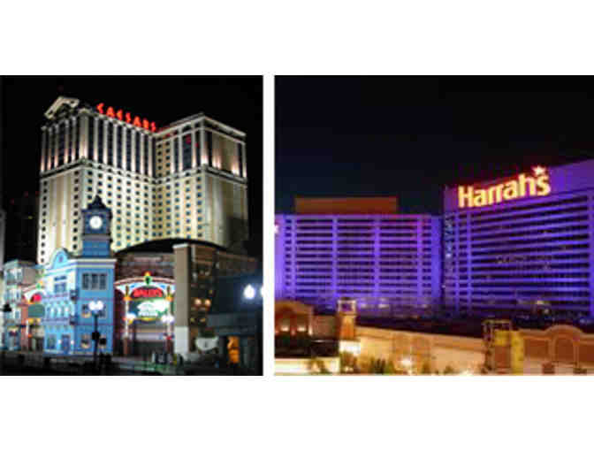 Atlantic City Getaway - 2 Night Stay + Dinner & Show at Harrah's or Caesars Atlantic City!