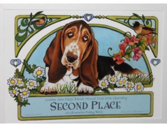 Pam Tanzey Greater San Diego Basset Hound Club Prints