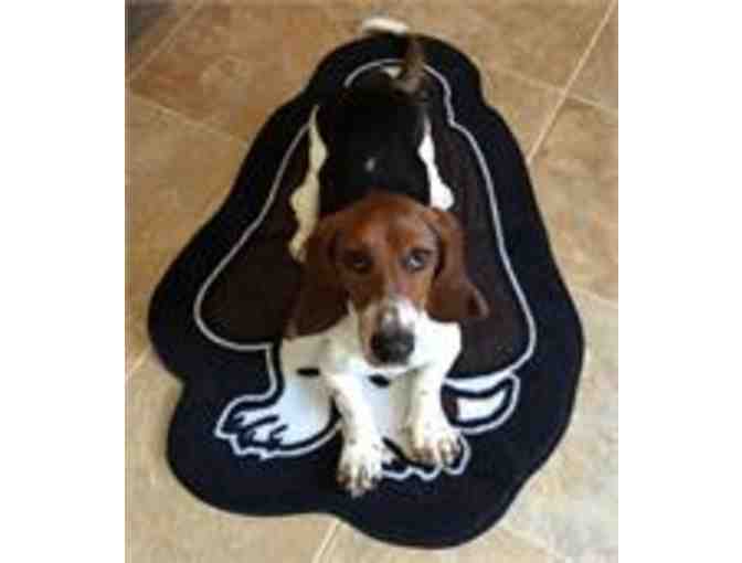 Basset Mascot Mat--MUST HAVE!