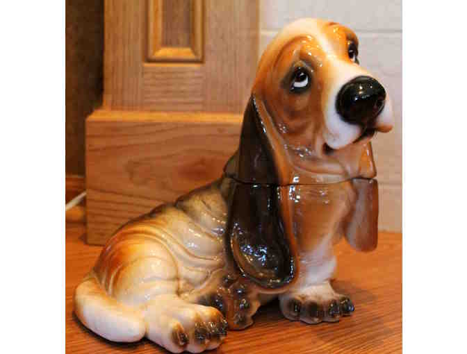 Retired Big Sky Carver's Basset Hound Cookie Jar