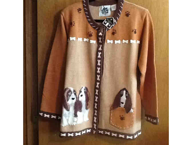 Classic Basset Hound Storybook Knits sweater-RETIRED