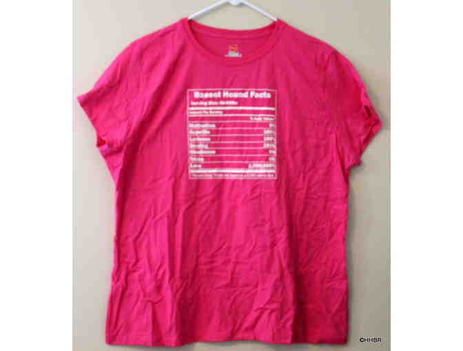 Basset Hound Facts Woman's T-Shirt-Woman's 2XL