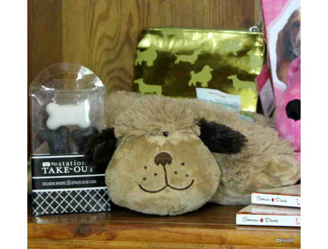 Little Girls and Her Hound Package of Love