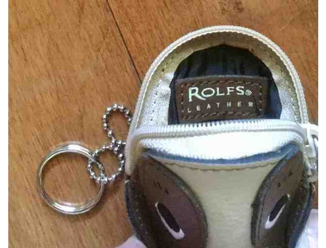 Basset Hound leather Rolf coin purse