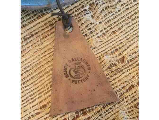 Nancy Gallagher Pottery Basset Garden Bell/Wind Chime