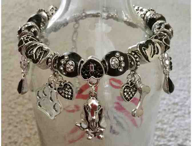 MADE EXCLUSIVELY FOR HHBR-Basset Hound Bracelet - BLACK
