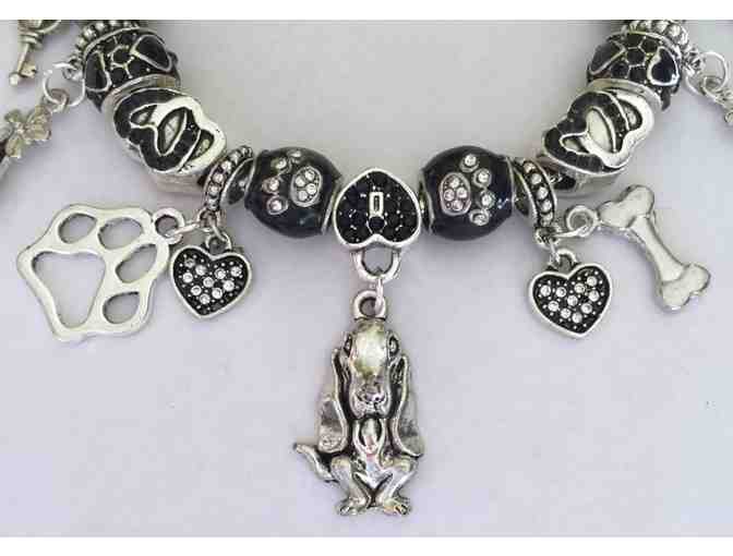 MADE EXCLUSIVELY FOR HHBR-Basset Hound Bracelet - BLACK