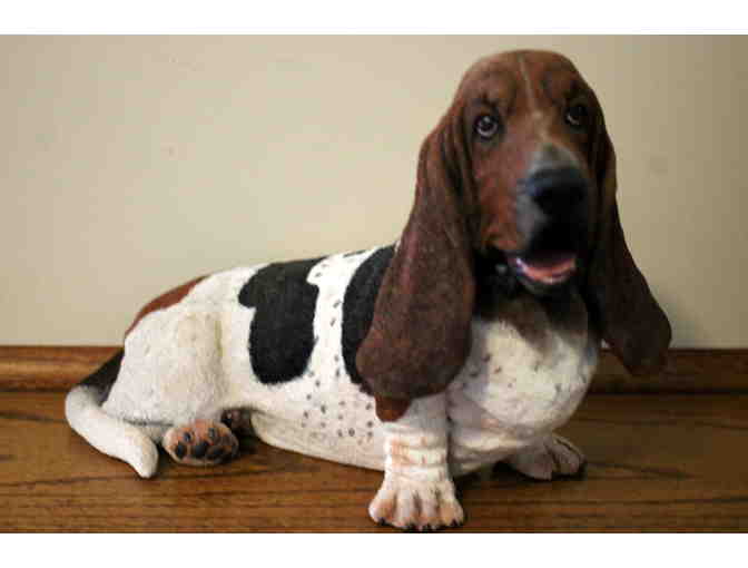 Danbury Mint Basset Hound Statue