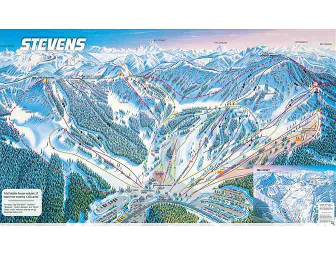 Stevens Pass Mtn Resort 2 Lift Tickets 17-18 Season