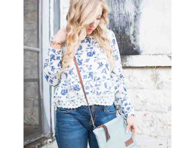 Black Leather Crossbody from Beaudin Designs