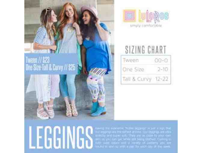 LuLaRoe Leggings Size TC (Tall-Curvy/12-22) from Rep. Stephanie Jungier