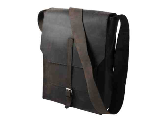 Leather Messenger Bag - Photo 1