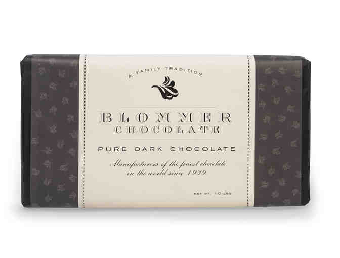 10lb Dark Chocolate Bar from Blommer Chocolates - Photo 1
