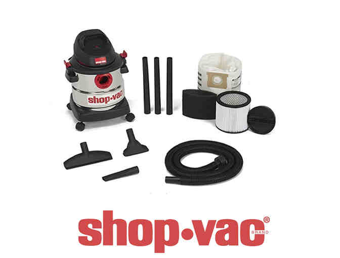 Shop-Vac 5989300 5-Gallon 4.5 Peak HP Stainless Steel Wet Dry Vacuum