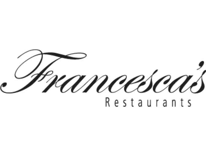 The Family of Francesca's Restaurants Gift Card for $100 - Photo 1