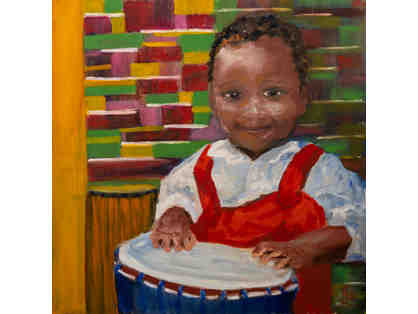 A Boy and His Djembe, West Africa