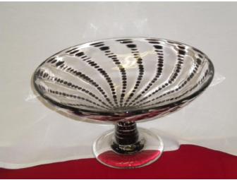 Handblown Pedestal Bowl