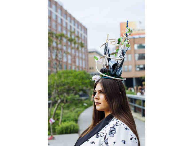 City Skyline Hat by Christine A. Moore Millinery
