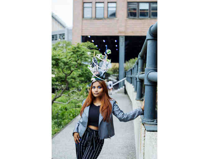 City Skyline Hat by Christine A. Moore Millinery