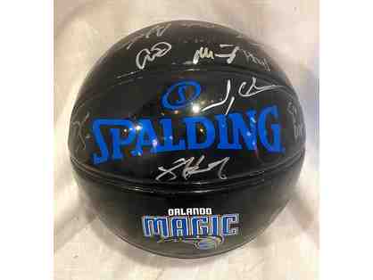 2019-2020 Orlando Magic Team Autographed Black Basketball