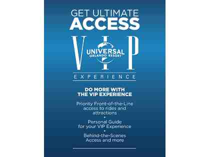 Universal Studios Exclusive Two- Park VIP Tour for Four
