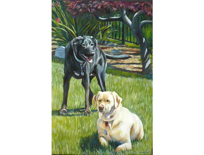 A custom portrait of your dog!