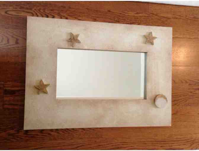 Vintage Star and Moon Mirror